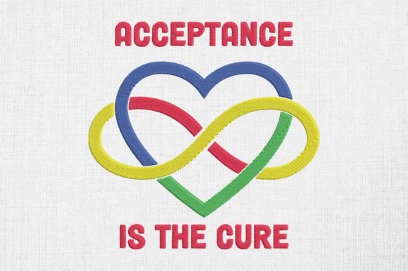 Acceptance Is the Cure Embroidery Review