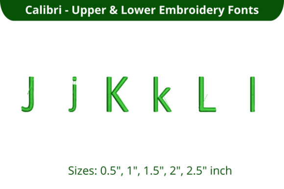 Calibri Font JKL