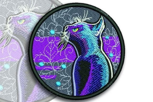 Cat in Circle Embroidery Review