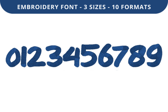 Darling Font 0 to 9