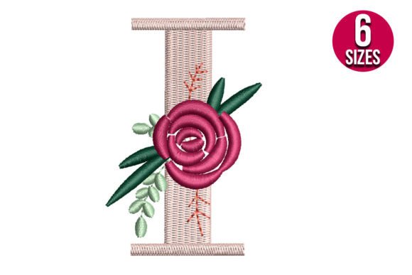 Floral Alphabet I Letter