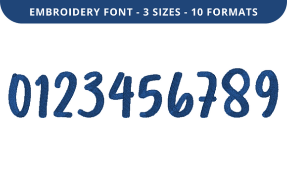 Lightness Font 0 to 9