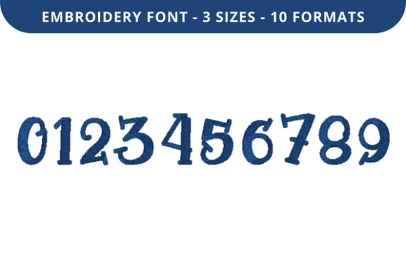 Mystically Font 0 to 9