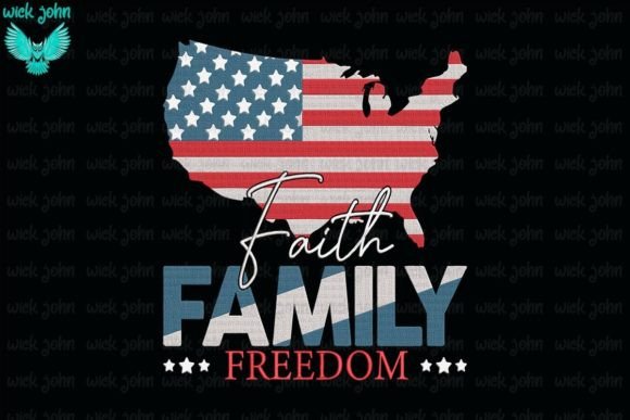 Review of Faith Family Freedom Embroidery Design