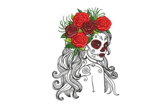 Santa Muerte Holy Death Embroidery Review