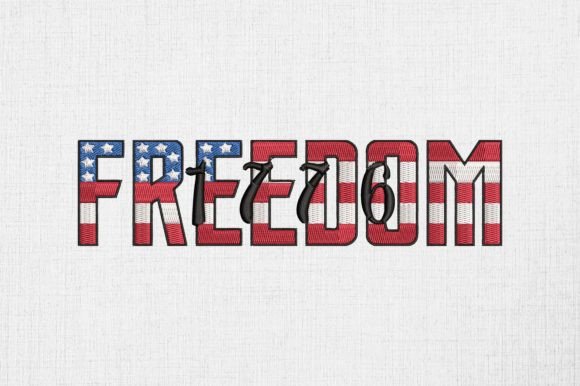 USA Freedom 1776 4th of July Embroidery Review